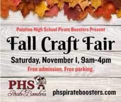 Palatine High School Pirate Boosters Fall Craft Fair