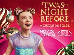Cirque du Soleil's 'Twas The Night Before... - Nov 26 to Dec 14
