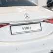 2025 Mercedes-Benz S580e in Malaysia – full gallery of updated luxury PHEV sedan with 60 kW DC, RM739k