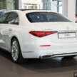 2025 Mercedes-Benz S580e in Malaysia – full gallery of updated luxury PHEV sedan with 60 kW DC, RM739k