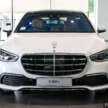 2025 Mercedes-Benz S580e in Malaysia – full gallery of updated luxury PHEV sedan with 60 kW DC, RM739k