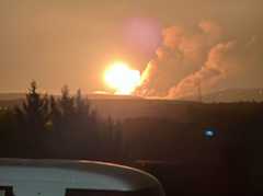 Two raids targeted the area between Ansar and Al-Zarariyeh, north of the Litani River, with columns of smoke and flames rising.