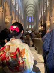 着物でミサ　ノートルダム大聖堂_f0135666_00103239.jpeg