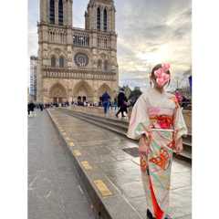 着物でミサ　ノートルダム大聖堂_f0135666_00190457.jpeg