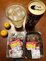 よく飲むオバチャン☆本日のメニュー