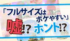 フルサイズはAPS-Cよりボケにやすい!はウソだけどホントでもある理由。