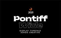 Free-Pontiff-Wide-Display-Font