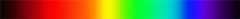 A continuous spectrum running horizontally across the page