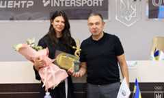 ФОТО. У НОК України нагородили найкращу спортсменку липня