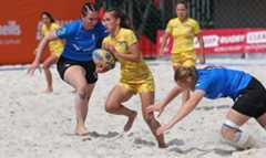 Жіноча збірна України – срібний призер чемпіонату Європи з пляжного регбі