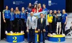 Кубок України з фехтування. Визначено переможців у рапірі серед команд