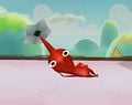 A Red Pikmin in Super Smash Bros. Brawl.