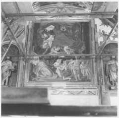 tableau : la Nativité de la Vierge