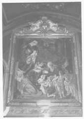 tableau : la Nativité de la Vierge