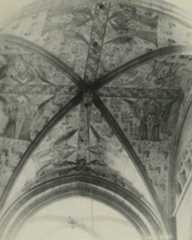 Ancienne cathédrale Saint-Paul-Aurélien : Peinture monumentale, vue partielle