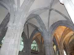 voûtes du déambulatoire, vue partielle