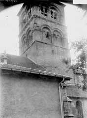 Clocher, partie médiane