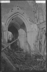 Choeur après le bombardement de 1944