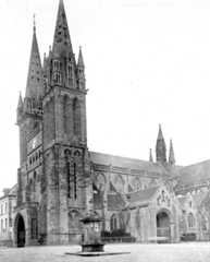 Côté sud-ouest en hauteur