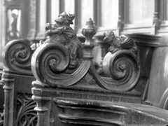 Tête du passage de stalles sud