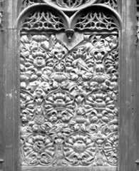 Détail du panneau milieu nord