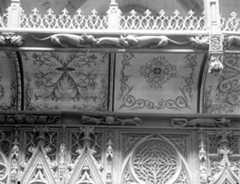 Dais, couronnement, détail