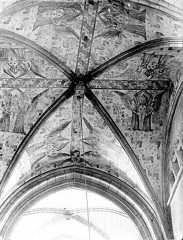 Peinture de la voûte du croisillon des transepts