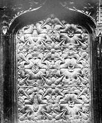 Détail du panneau, milieu côté sud