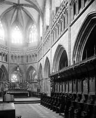 Vue intérieure du choeur, côté sud