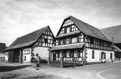 Vue d'ensemble sur rue.