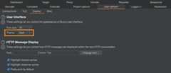 Enabling dark mode in Burp Suite