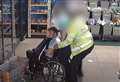 Robber posed as wheelchair user to steal beer then attacked security guard