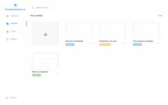 Prompt Interface Dashboard