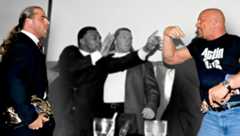 Steve Austin and Shawn Michaels discuss the behind-the-scenes build-up to their Wrestlemania 14 main event match.