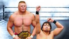 In 2005, Brock Lesnar and Shinsuke Nakamura squared off in a real-life dispute over who would be Antonio Inoki's next big star: the IWGP Heavyweight Champion. What ensued led to Lesnar refusing to relinquish the belt and holding it hostage for over a year at his home in America until an unexpected Olympic hero stepped in to save the day!
