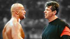 "Stone Cold" Steve Austin and Vince McMahon.