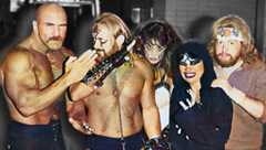 Kevin Sullivan and his Army of Darkness - "Superstar" Billy Graham, The Fallen Angel (Nancy Benoit), Kevin Sullivan, The Lock (Winona Littleheart), and Sir Oliver Humperdink. Before there was D-Generation X, the nWo, and even The Four Horsemen, there was Kevin Sullivan and His Army of Darkness who shook professional wrestling from its comfort zone forever.