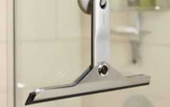 A squeegee. Great for wiping water off of surfaces, and as a weapon if you're Sid Vicious!