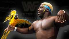 Koko B. Ware and his bird Frankie in happier times.