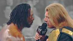 Triple H cuts "that" promo on Booker T.