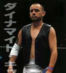 Dynamite Kid in his final-ever match on October 10th, 1996, Michinoku Pro Wrestling.