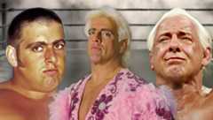 "Nature Boy" Ric Flair over the years.