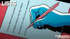 Who doesn’t like a good listicle? Discover a fascinating world in and out of the squared circle through these list-based pro wrestling stories!