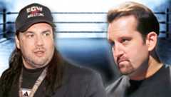 Paul Heyman and Tommy Dreamer.