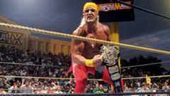 Hulk Hogan seizes the WWF Championship from Yokozuna in an unplanned post-match challenge, overshadowing Bret Hart at WrestleMania IX. 
