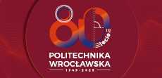 Logo jubileuszu 80-lecia Politechniki Wrocławskiej (1945-2025)