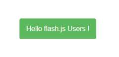 My first Flash Message 