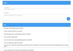 @angular-material-extensions/faq