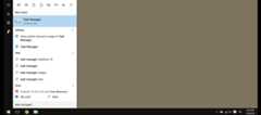 Type "Task Manager in the Windows Search Bar"