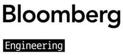 black Bloomberg Engineering logo on white background